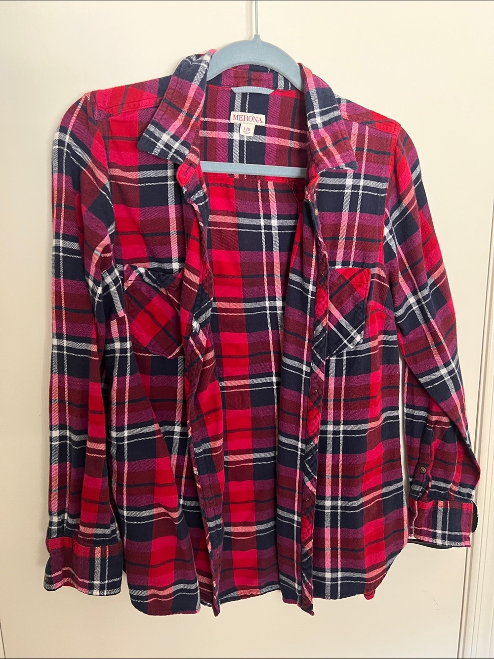 Women’s Merona Plaid Flannel Shirt